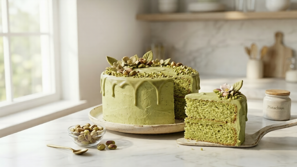 Easy Pistachio Cake Recipe